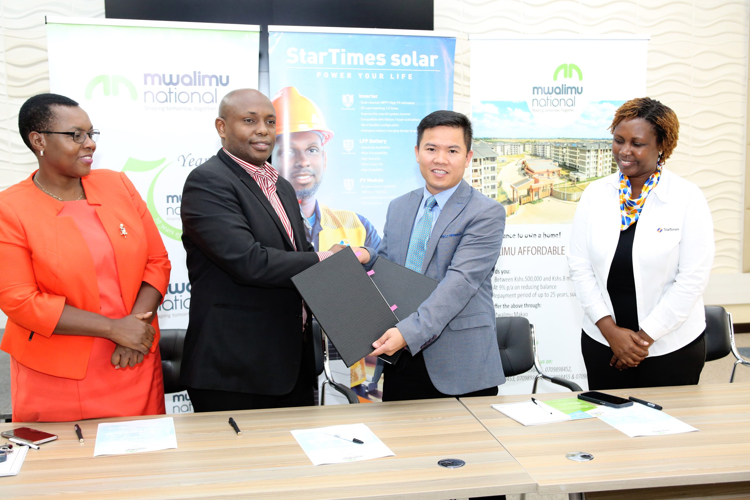 Mwalimu Sacco Partners with StarTimes for Affordable Solar Energy Solutions