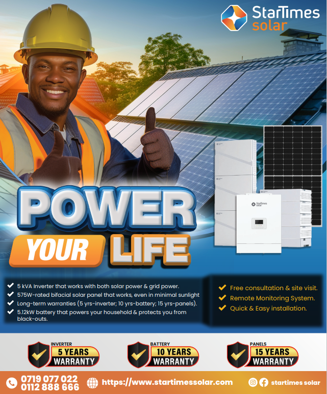 How StarTimes is Transforming Kenya’s Energy Landscape Through Solar Solution