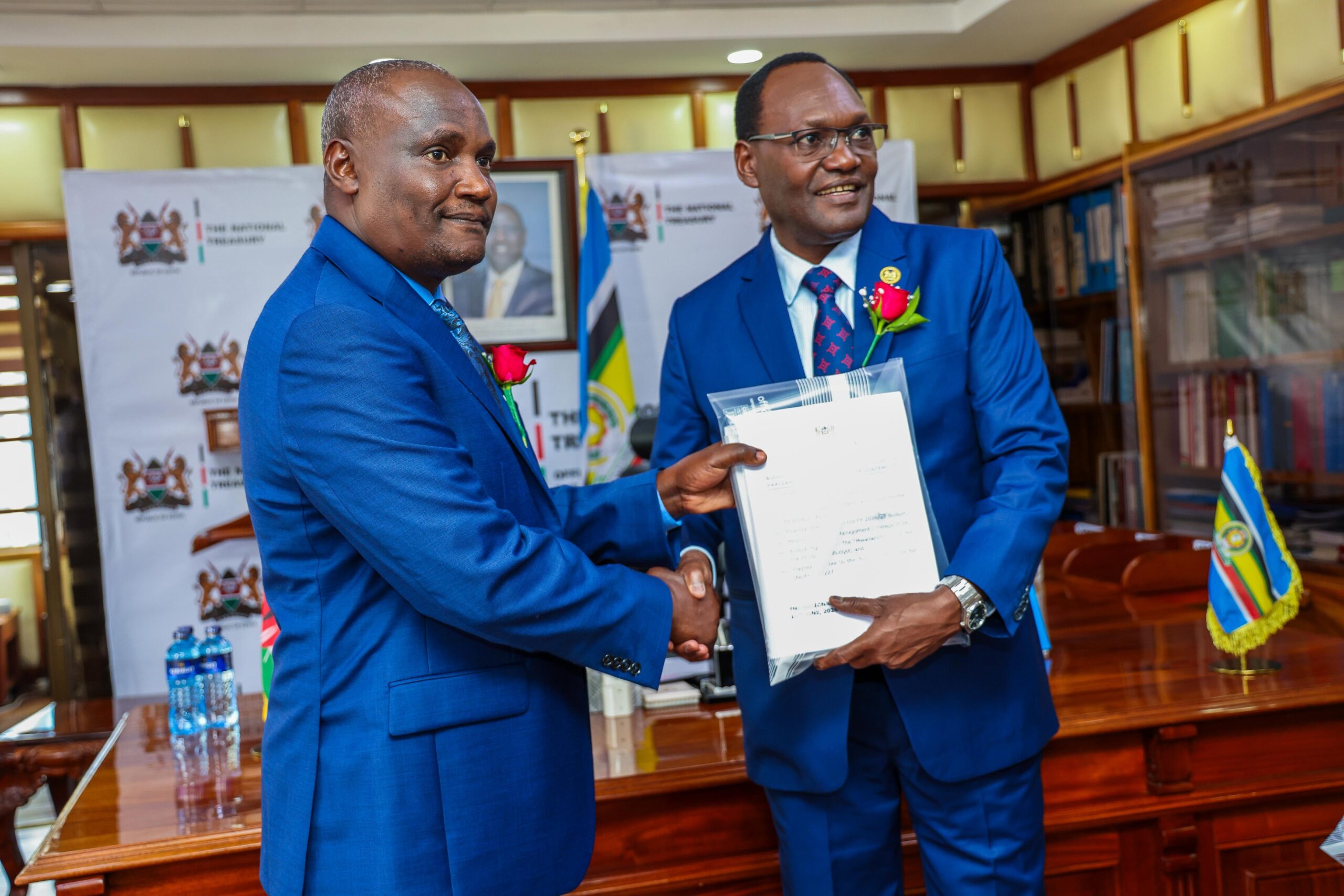 All Eyes on Mbadi as He Makes Symbolic Arrival for 2026/27 Budget